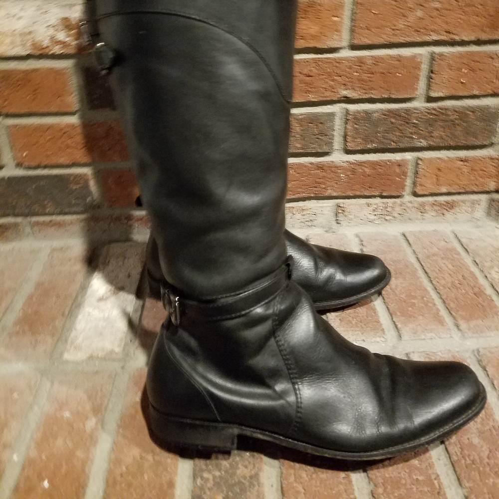 LLBean Women's Riding Boots Over the Calf 10